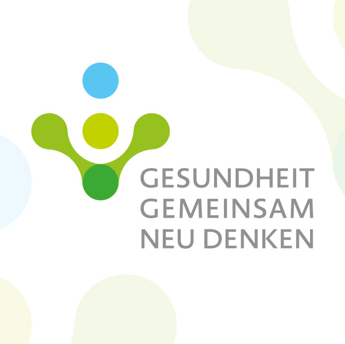 Logo „Gesundheit gemeinsam neu denken“